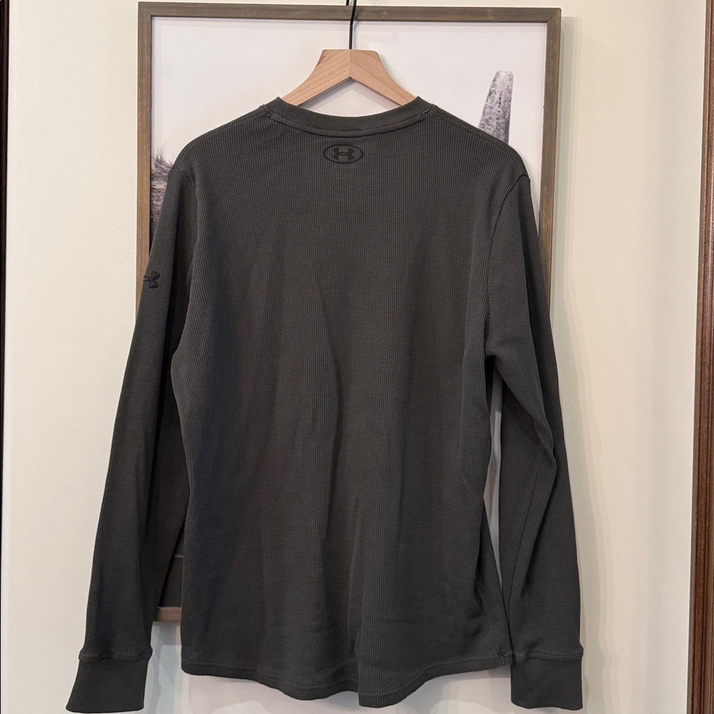 Under Armour Project Rock Waffle Long Sleeve Shirt - Picture 2 of 9